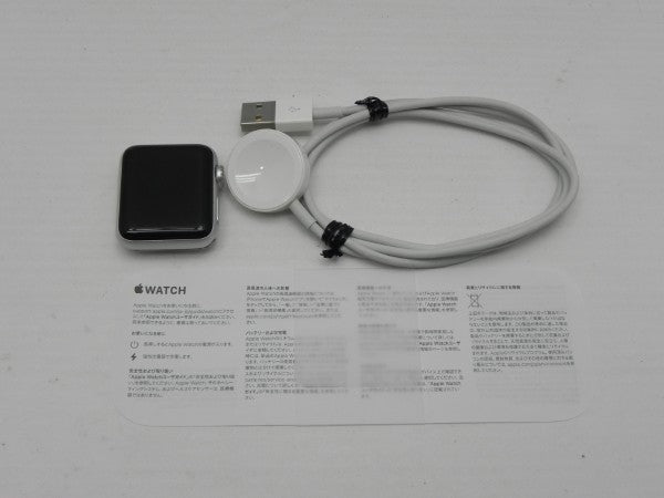 【中古】【簡易動作確認済】Apple Watch Series3 38mm GPSモデル 8GB＜スマートウォッチ＞（代引き不可）6587