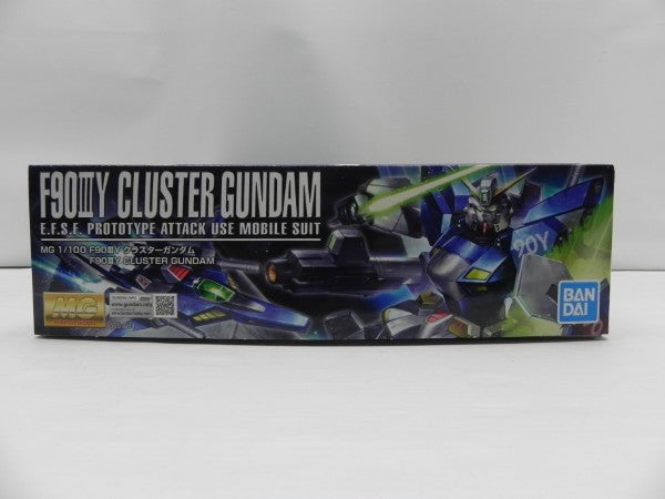 【中古】【未組立】1/100 MG F90IIIY クラスターガンダム 「機動戦士ガンダムF90」 プレミアムバンダイ限定＜プラモデル＞（代引き不可）6587