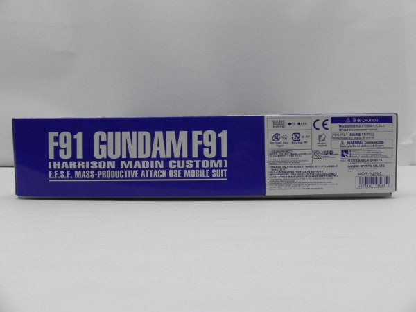 【中古】【未組立】1/100 MG ガンダムF91 Ver.2.0(ハリソン・マディン専用機) 「機動戦士クロスボーン・ガンダム」＜プラモデル＞（代引き不可）6587
