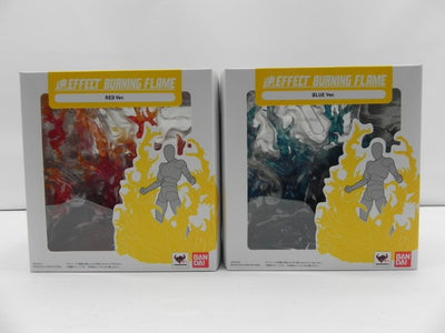 【中古】【未開封】【セット】魂EFFECTシリーズ BURNING FLAME RED Ver./BLUE Ver.＜フィギュア＞（代...