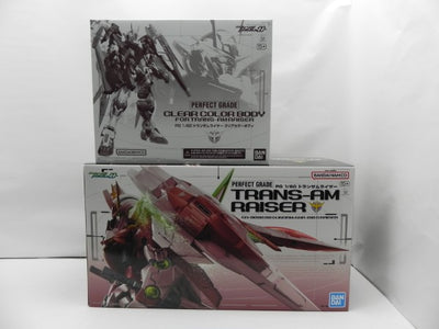 【中古】【未組立】【セット】「機動戦士ガンダム00」PG 1/60 トランザムライザー/トランザムライザー クリアカラーボディ＜プラモ...