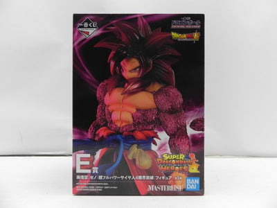 【中古】【未開封】超フルパワーサイヤ人4 限界突破孫悟空：ゼノ 「一番くじ ドラゴンボール SUPER DRAGONBALL HERO...