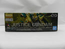【中古】【未組立】1/100 MG ZGMF-X09A ジャスティスガンダム(CROSS CONTRAST COLORS/CLEAR YELLOW)＜プラモデル＞（代引き不可）6587