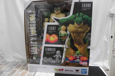 【中古】S.H.Figuarts ポルンガ　デンデ 光るドラゴンボールセット　いでよ本場の神龍＜フィギュア＞（代引き不可）6597