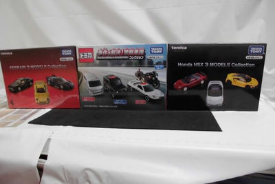 【中古】【未開封】トミカ　フェラーリ３モデル　ホンダNSX３モデル　警察車両４モデル　３箱セット＜コレクターズアイテム＞（代引き不可）...