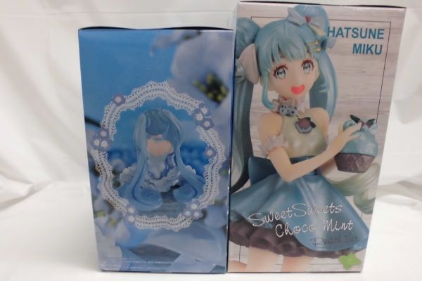 【中古】【未開封品】初音ミク　フィギュア　ぬーどるストッパー　ネモフィラ　SweetSweets　チョコミントパールver ２体セット＜フィギュア＞（代引き不可）6597