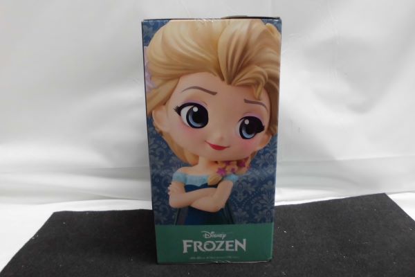 【中古】【未開封】エルサ(濃緑) 「アナと雪の女王 エルサのサプライズ」 Q posket-Elsa Frozen Fever Design-＜フィギュア＞（代引き不可）6597