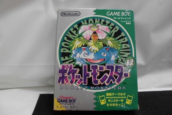 【中古】【箱説MAPあり】ポケットモンスター　緑　ゲームボーイ用ソフト＜レトロゲーム＞（代引き不可）6597