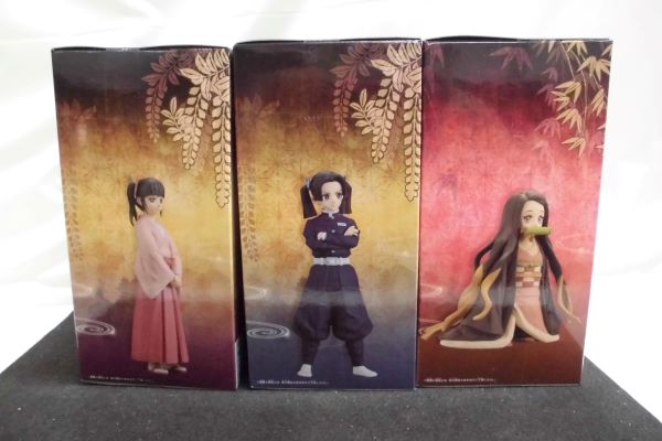 【中古】鬼滅の刃　フィギュア　絆ノ装　フィギュア　栗花落カナヲ　神崎アオイ　竈門禰津豆子　３体セット＜フィギュア＞（代引き不可）6597