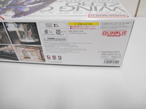 【中古】【未組立】MG 1/100 ガンダムベース限定 ウイングガンダムゼロEW Ver.Ka＜プラモデル＞（代引き不可）6597