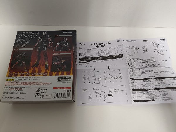 【中古】【開封品】S.H.Figuarts アイアンマン マーク22 ホットロッド＜フィギュア＞（代引き不可）6597