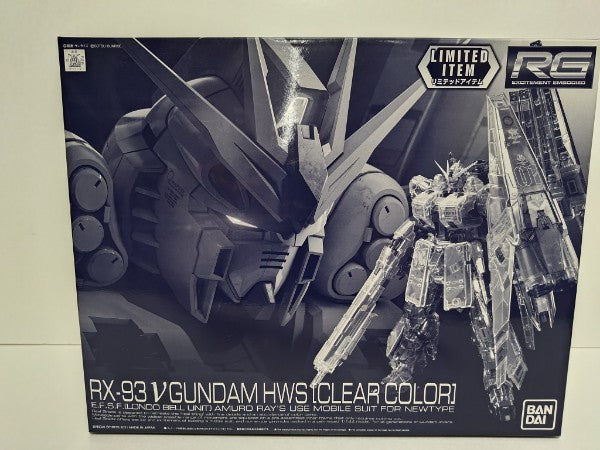 【中古】【未組立】RG 1/144 νガンダムHWS　クリアカラー＜プラモデル＞（代引き不可）6597