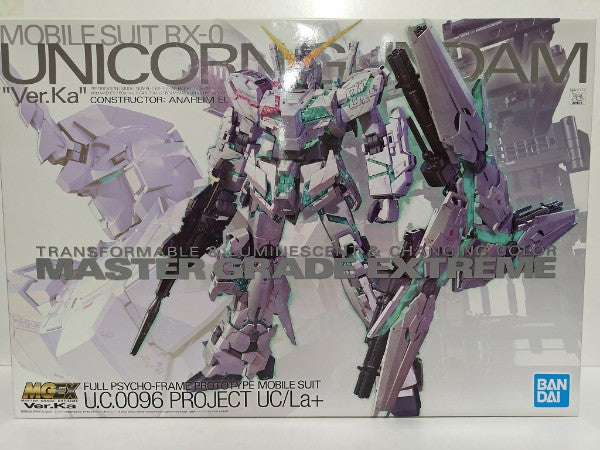 【中古】【未組立】MGEX 1/100 機動戦士ガンダムUC ユニコーンガンダム Ver.Ka＜プラモデル＞（代引き不可）6597