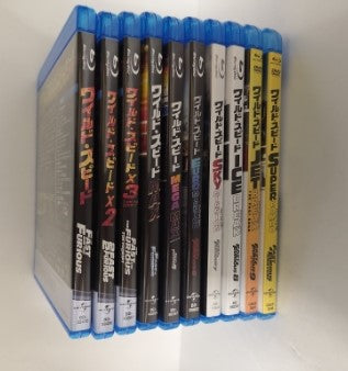 【中古】【開封品】ワイルドスピード　１０本セット　BLU-ray＜Blu-ray＞（代引き不可）6597