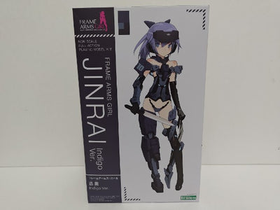 【中古】【未組立】フレームアームズ・ガール 迅雷 Indigo Ver.[FG018R]＜プラモデル＞（代引き不可）6597