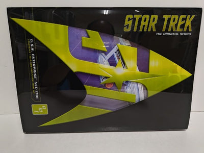 【中古】【未開封】【未組立】AMT　1/650 スタートレック NCC-1701 U.S.Sエンタープライズ　50周年記念エディション...