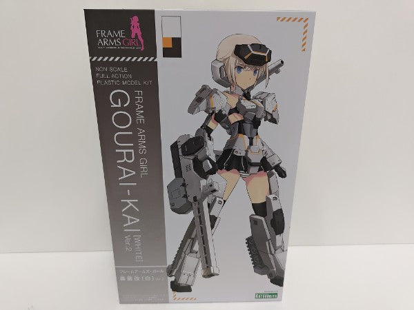 【中古】【未組立】フレームアームズ・ガール 轟雷改　白　Ver.2＜プラモデル＞（代引き不可）6597