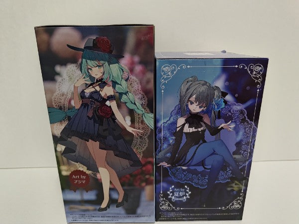 【中古】【未開封】【2体セット】初音ミク　フィギュア　Trio Try iT おでかけドレス　ぬーどるストッパー　Flower Fairy 青薔薇＜フィギュア＞（代引き不可）6597