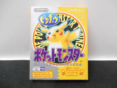 【中古】【開封品】ポケットモンスター ピカチュウ　ゲームボーイソフト　MAP付＜レトロゲーム＞（代引き不可）6597