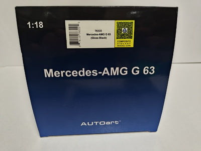 【中古】【開封品】メルセデス　Mercedes　AMG G 63　Gloss Black 76322＜コレクターズアイテム＞（代引き不...