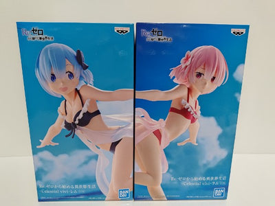 【中古】【未開封】【セット】「Re：ゼロから始める異世界生活」 -Celestial vivi-ラム レム 2種＜フィギュア＞（代引き...