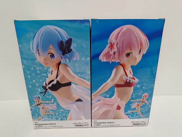 【中古】【未開封】【セット】「Re：ゼロから始める異世界生活」 -Celestial vivi-ラム レム 2種＜フィギュア＞（代引き不可）6597