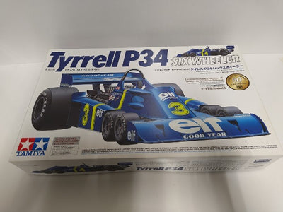 【中古】【未組立】1/12 タイレル P34 シックスホイーラー エッチングパーツ付き 「ビッグスケールシリーズ No.36」 ディス...