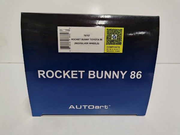 【中古】【開封品】ロケットバニー 86 (レッド/シルバー・ホイール)＜コレクターズアイテム＞（代引き不可）6597