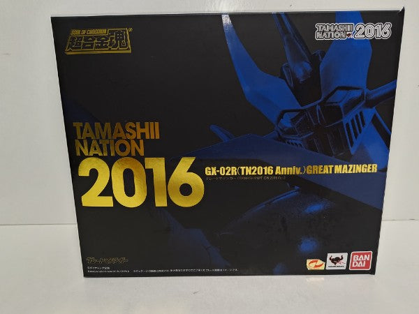 【中古】【開封品】GX-02R（TN2016 Anniv.）グレートマジンガー（魂ネイション2016記念Ver.）＜フィギュア＞（代引き不可）6597