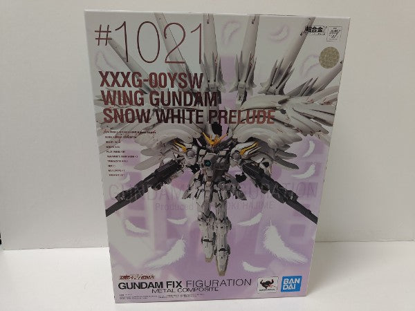 【中古】【未開封】GFF GUNDAM FIX FIGURATION METAL COMPOSITE ウイングガンダム スノーホワイト プレリュード 1021＜フィギュア＞（代引き不可）6597