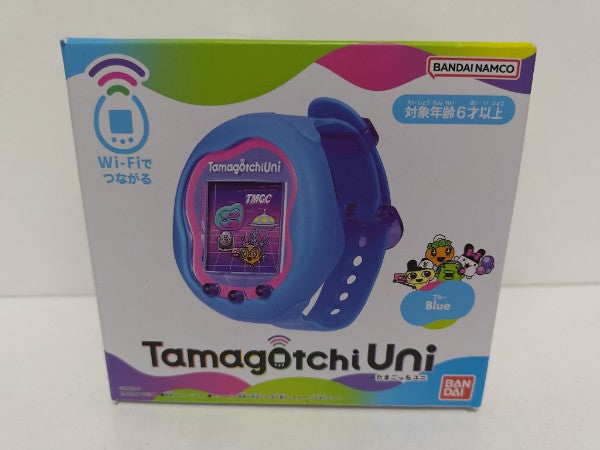 【中古】【開封品】Tamagotchi Uni Blue　タマゴッチ　ユニ　ブルー＜おもちゃ＞（代引き不可）6597