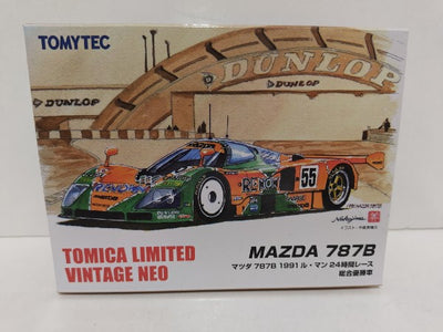 【中古】【未開封】1/64 マツダ 787B 1991 ル・マン24時間レース総合優勝車 RENOWN #55(オレンジ×グリーン) ...