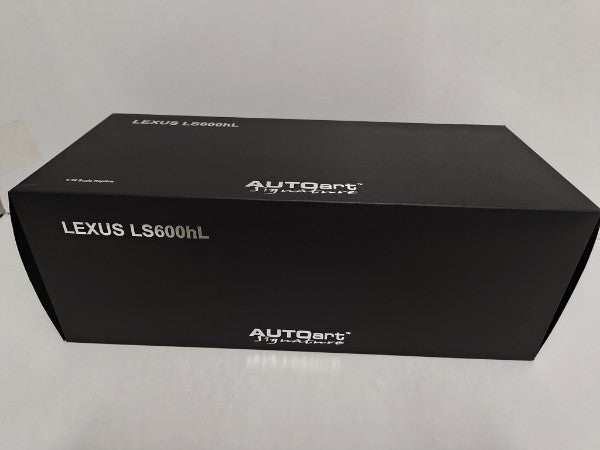 【中古】【開封品】1/18 LEXUS LS600hL(ブラック) 「Signature」 [78842]＜コレクターズアイテム＞（代引き不可）6597