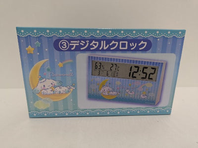 【中古】【開封品】3.シナモン＆みるく デジタルクロック 「サンリオ当りくじ シナモロール 当りくじ」＜コレクターズアイテム＞（代引き...