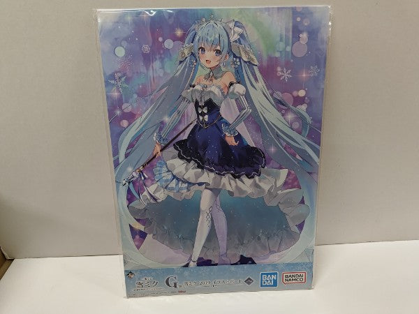 【中古】【未開封】【セット】一番くじ 雪ミク 　SNOW MIKU　 Third Season　イラストボード　E賞 雪ミク 2015　G賞 雪ミク 2019　I賞 雪ミク 2023　３点＜コレクターズアイテム＞（代引き不可）6597