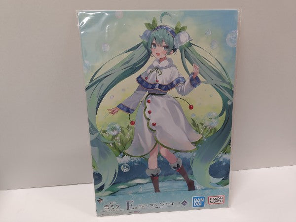 【中古】【未開封】【セット】一番くじ 雪ミク 　SNOW MIKU　 Third Season　イラストボード　E賞 雪ミク 2015　G賞 雪ミク 2019　I賞 雪ミク 2023　３点＜コレクターズアイテム＞（代引き不可）6597