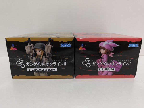 【中古】【未開封】【セット】「ソードアート・オンライン オルタナティブ ガンゲイル・オンライン」Luminasta「フカ次郎」「レン」2種＜フィギュア＞（代引き不可）6597