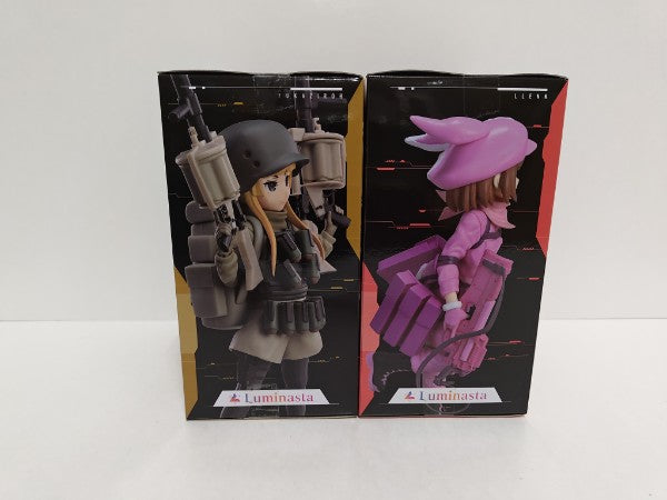 【中古】【未開封】【セット】「ソードアート・オンライン オルタナティブ ガンゲイル・オンライン」Luminasta「フカ次郎」「レン」2種＜フィギュア＞（代引き不可）6597