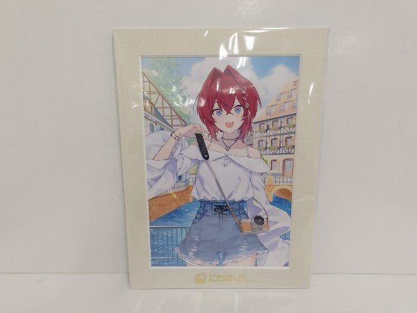 【中古】【未開封】くらっくじ にじさんじ フォトグラファー A賞-2 キャラファインマット アンジュ・カトリーナ＜コレクターズアイテム＞（代引き不可）6597