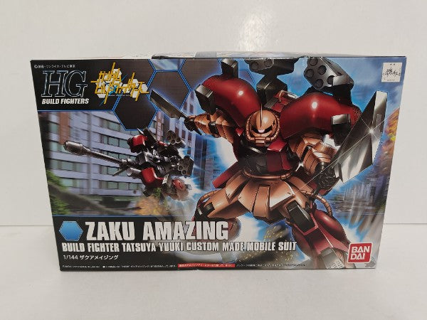 【中古】【未組立】1/144 HGBF ザクアメイジング 「ガンダムビルドファイターズ」 [844699]＜プラモデル＞（代引き不可）6597
