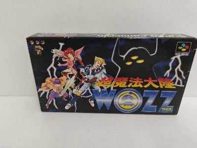 【中古】【開封品】SFC　スーパーファミコンソフト　超魔法大陸WOZZ＜レトロゲーム＞（代引き不可）6597