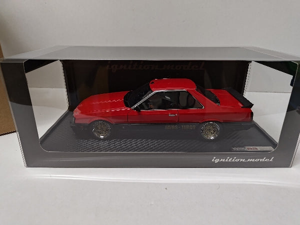 【中古】【開封品】1/18 Nissan Skyline 2000 RS-Turbo R30 SS-Wheel(レッド) [IG0982]＜コレクターズアイテム＞（代引き不可）6597