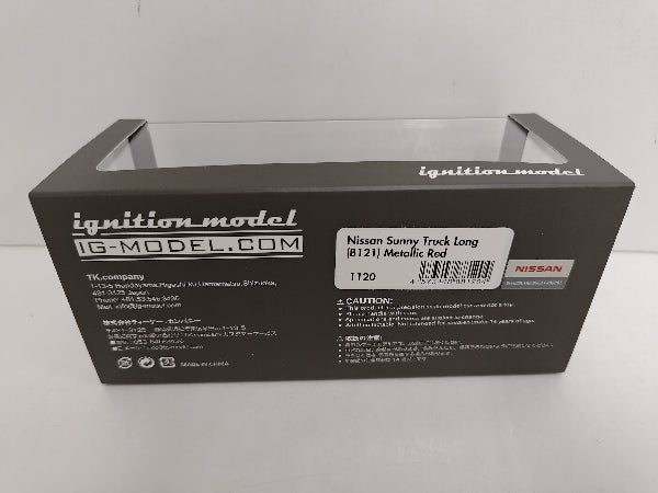 【中古】【開封品】1/43 Nissan Sunny Truck B121 Long(レッドメタリック) [IG1120]＜コレクターズアイテム＞（代引き不可）6597