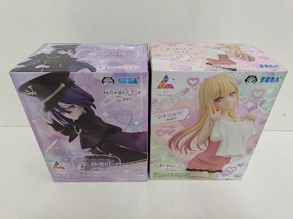 【中古】【未開封】【セット】「その着せ替え人形は恋をする」 Luminasta 喜多川海夢-試着中-/乾紗寿叶-ブラックリリィ-＜フィギュア＞（代引き不可）6597