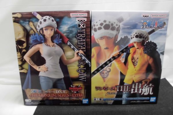 【中古】【未開封】【セット】トラファルガー・ロー 「ワンピース」 DXF〜THE GRANDLINE SERIES〜/CHANGE ver.＜フィギュア＞（代引き不可）6597