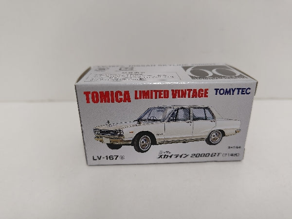 【中古】【開封品】トミカリミテッドヴィンテージ LV-167a スカイライン2000GT(白)71年式＜コレクターズアイテム＞（代引き不可）6597