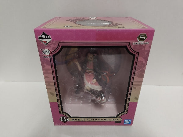 【中古】【未開封】竈門禰豆子 「一番くじ 鬼滅の刃〜鬼殺の志〜」 LAYER SCAPE B賞＜フィギュア＞（代引き不可）6597