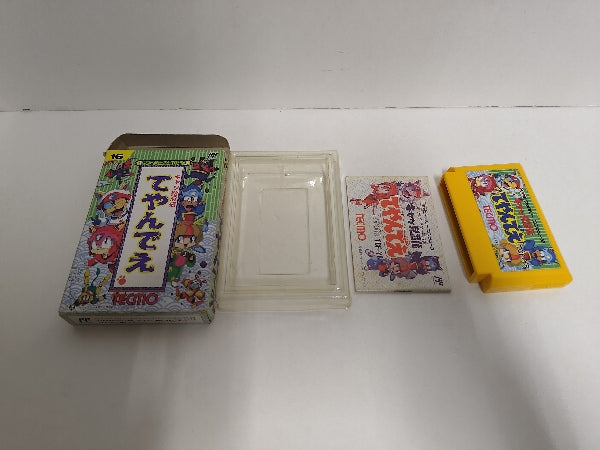 【中古】【箱説あり】ファミコンソフト「キャッ党忍伝てやんでえ」＜レトロゲーム＞（代引き不可）6597