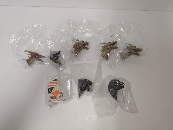 【中古】【未開封】【セット】全6種 モンスターヘッドマグネット 「一番くじ ゴジラ×コング 新たなる帝国」 F賞＜フィギュア＞（代引き不可）6597