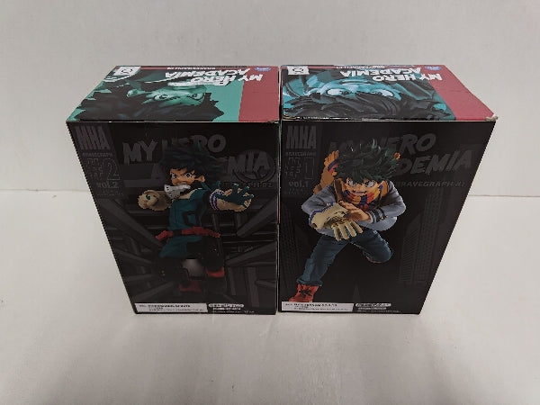 【中古】【未開封】【セット】緑谷出久 「僕のヒーローアカデミア」 BRAVEGRAPH #1 vol.1＆#2 vol.2＜フィギュア＞（代引き不可）6597